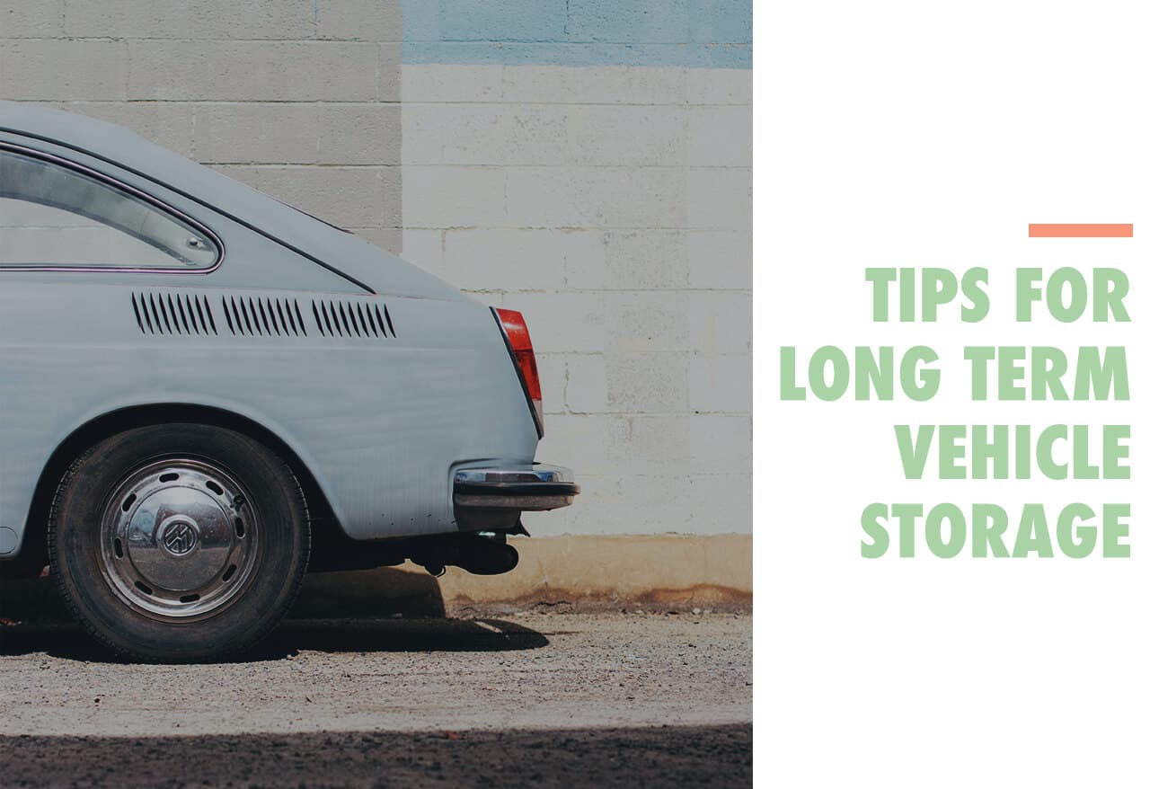 Tips for Long-Term Vehicle Storage